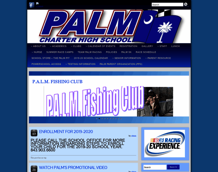 Palmsc.org thumbnail