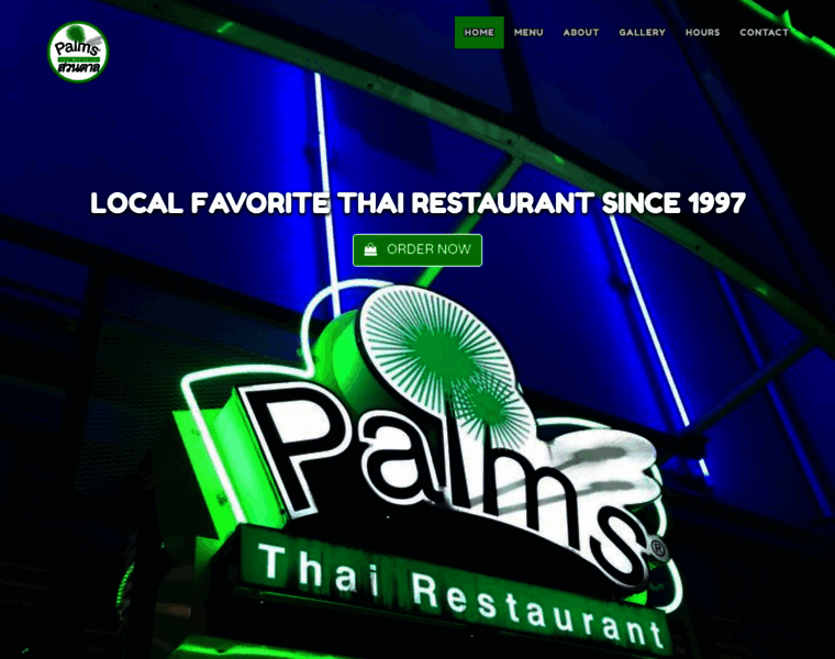Palmsthairestaurant.com thumbnail