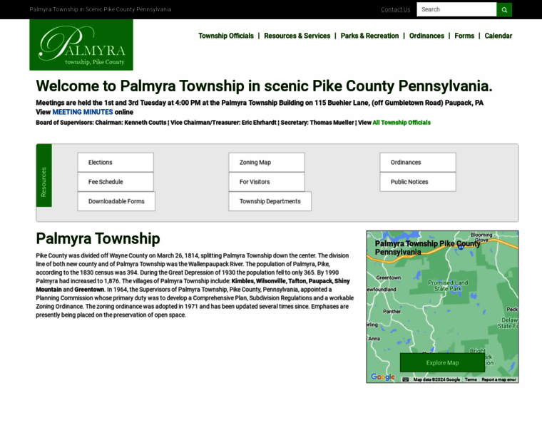 Palmyrapike.org thumbnail