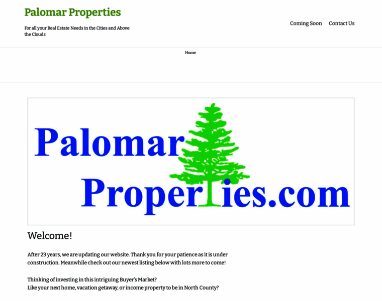 Palomarproperties.com thumbnail
