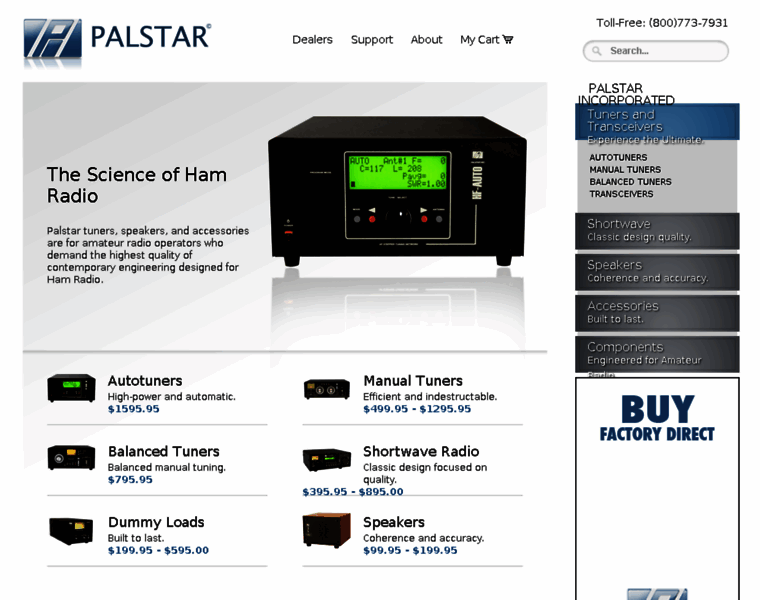 Palstar.com thumbnail