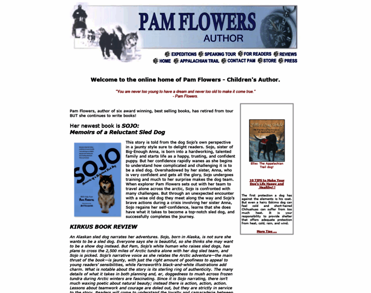 Pamflowers.com thumbnail