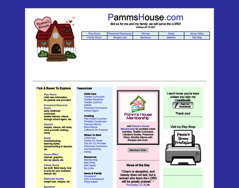 Pammshouse.com thumbnail