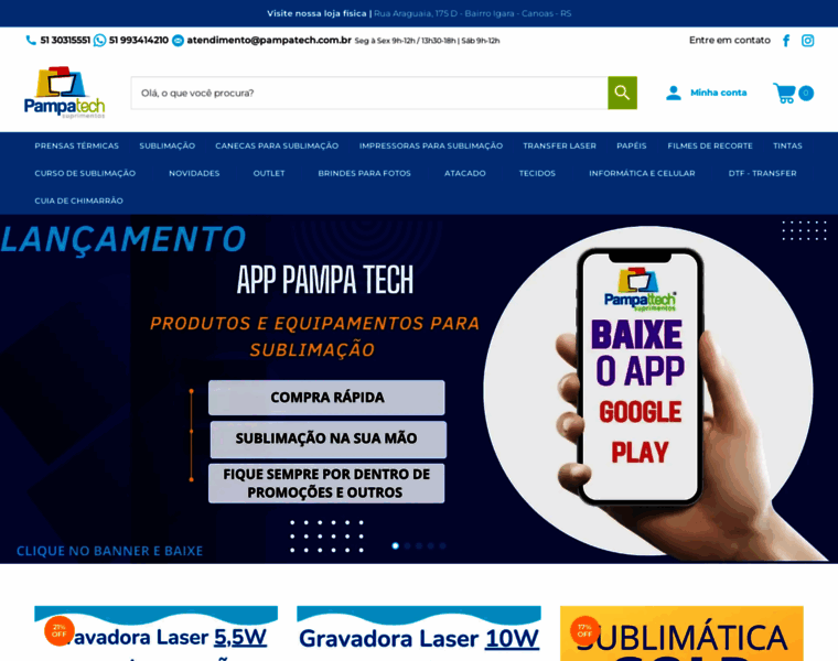 Pampatech.com.br thumbnail
