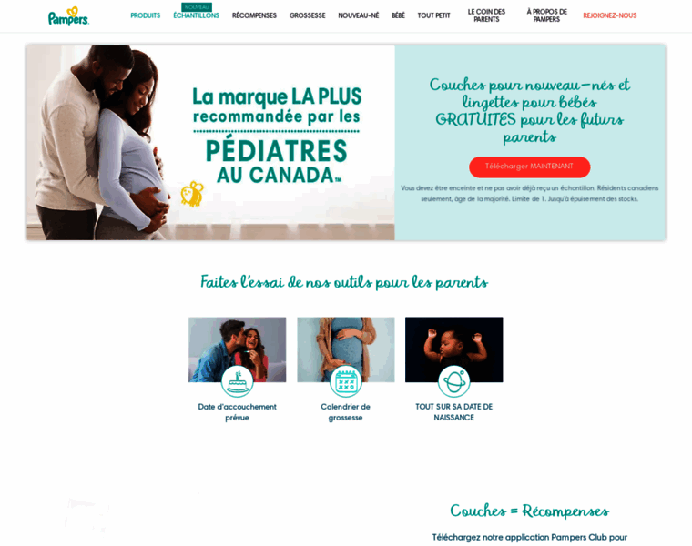 Pampers-fr.ca thumbnail