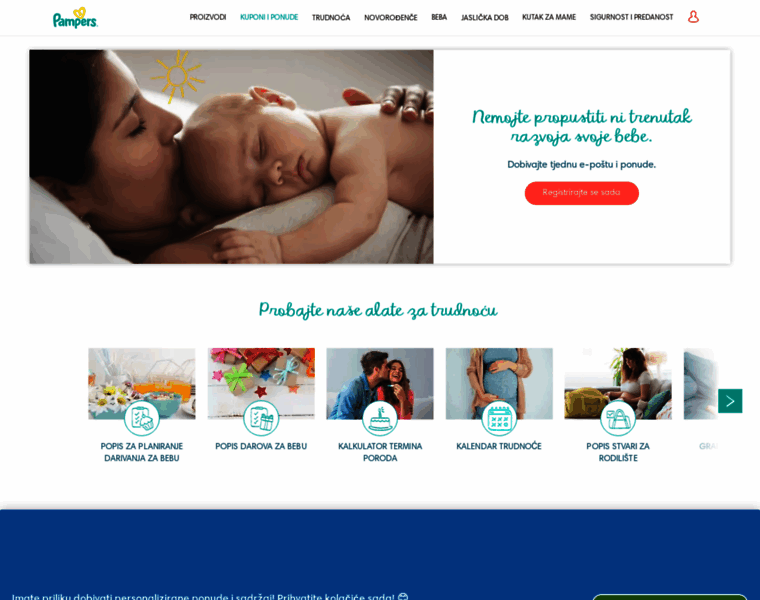 Pampers.com.hr thumbnail
