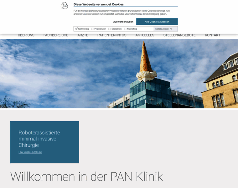 Pan-klinik.de thumbnail