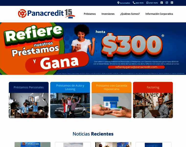 Panacredit.com thumbnail