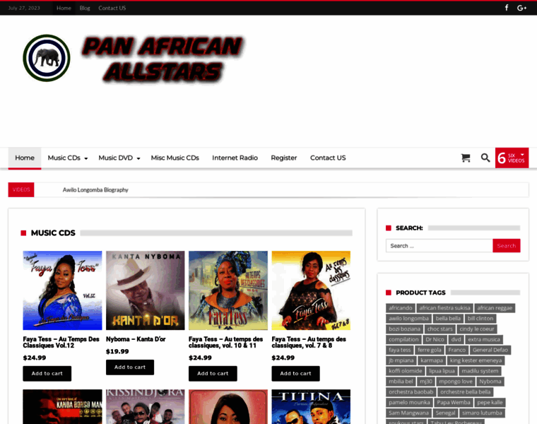 Panafricanallstars.com thumbnail