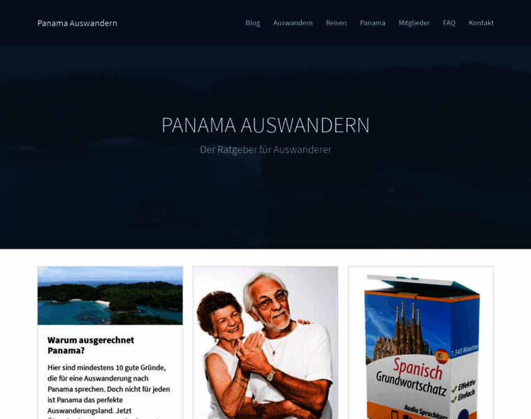 Panama-auswandern.com thumbnail