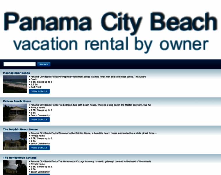Panamacitybeachvacationrentalbyowner.com thumbnail