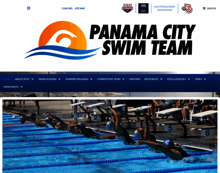 Panamacityswimteam.com thumbnail