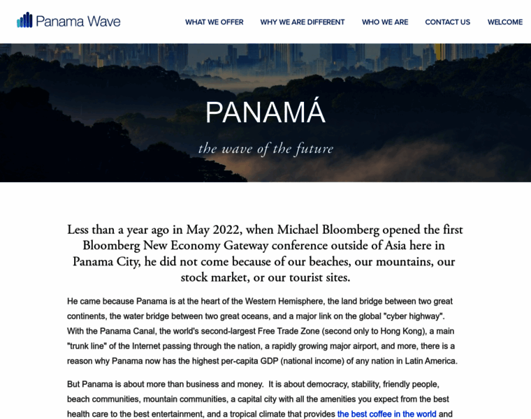 Panamawave.com thumbnail