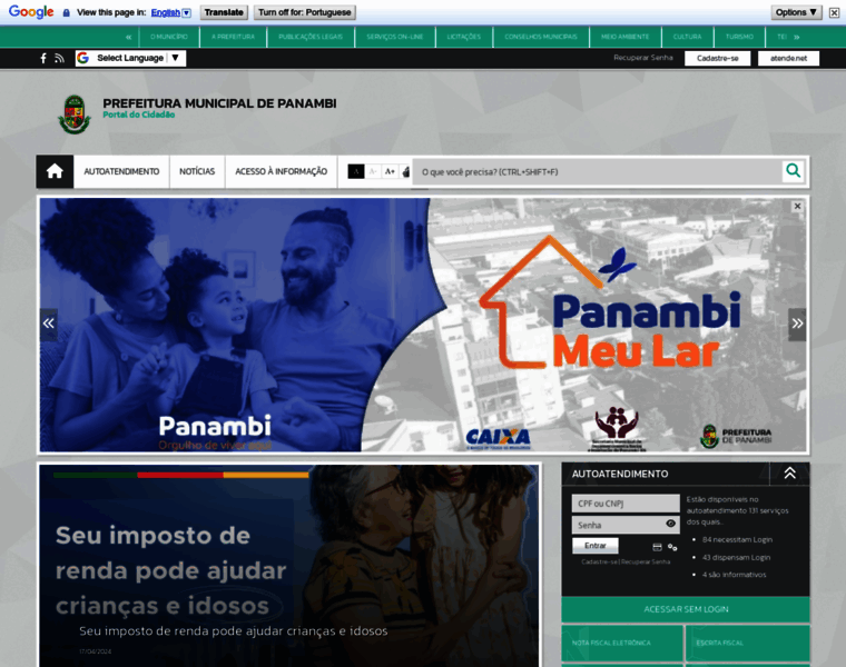 Panambi.atende.net thumbnail