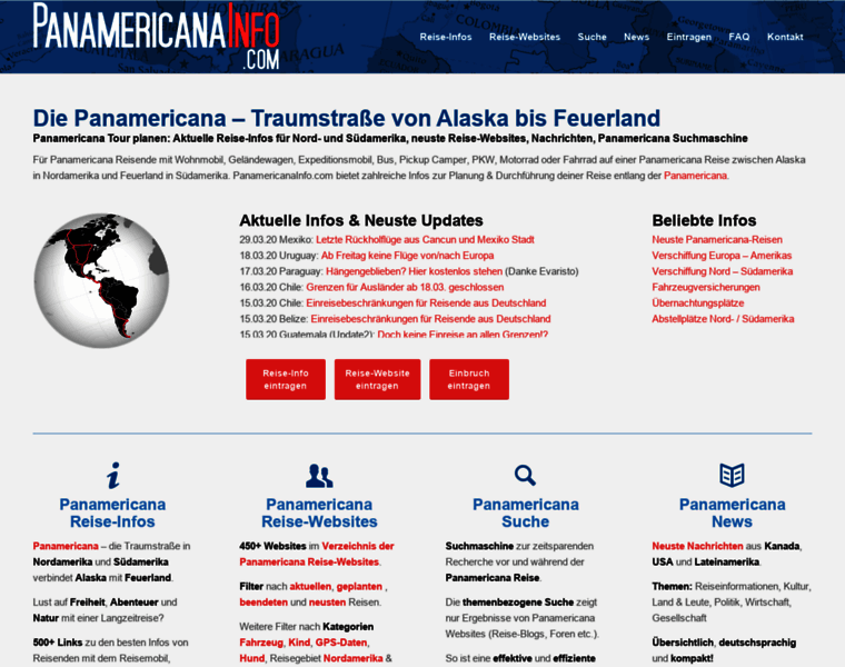 Panamericanainfo.com thumbnail