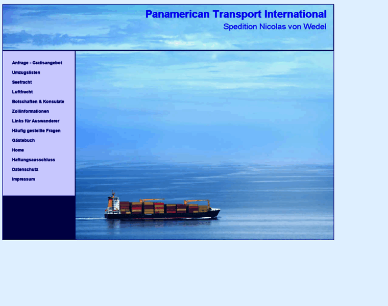Panamericantransport.com thumbnail