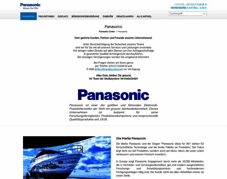 Panasonic-center.at thumbnail