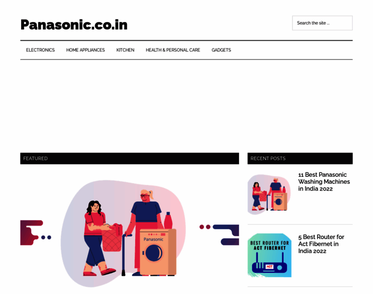 Panasonic.co.in thumbnail