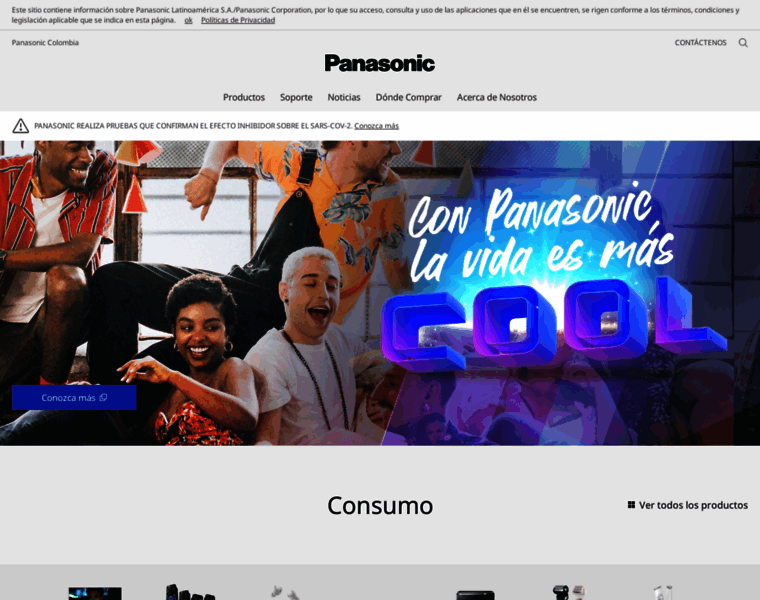 Panasonic.com.co thumbnail