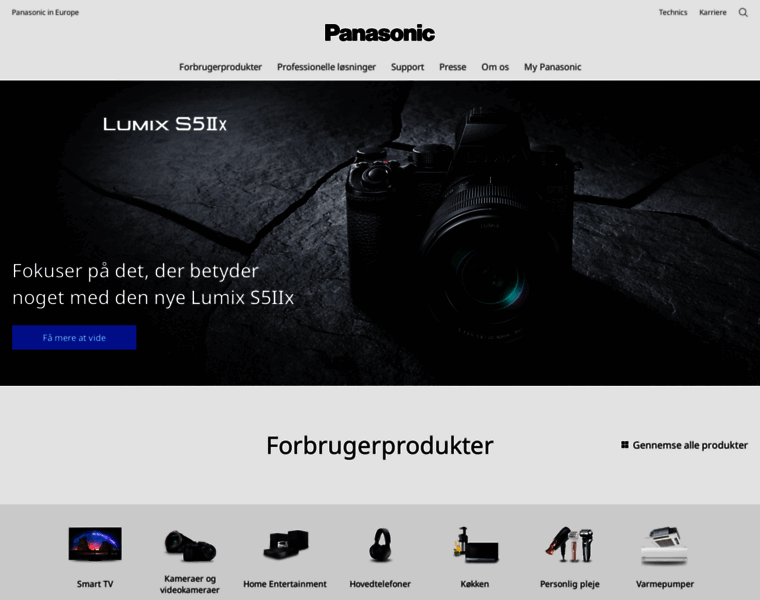Panasonic.dk thumbnail