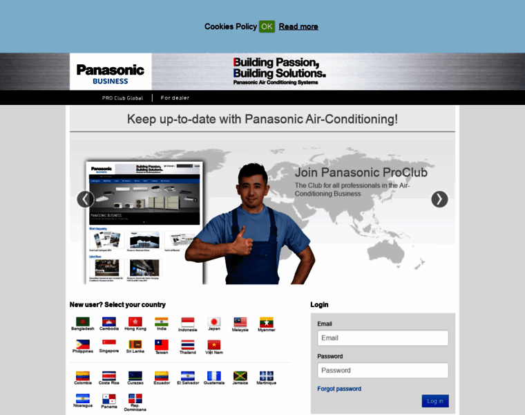 Panasonicproclub.global thumbnail