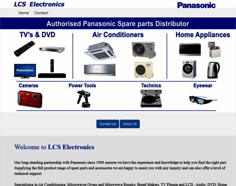 Panasonicspareparts.com.au thumbnail