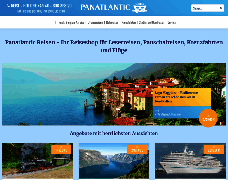 Panatlantic-reiseshop.de thumbnail