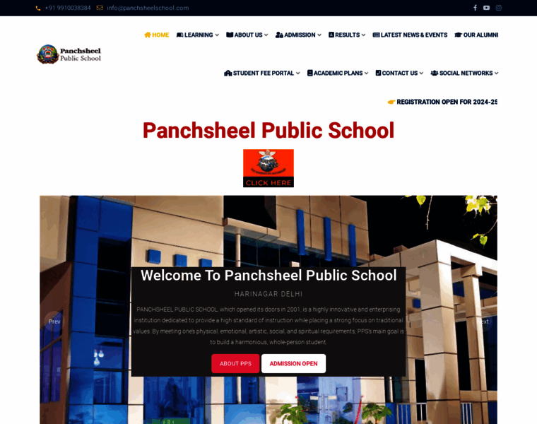 Panchsheelschool.com thumbnail