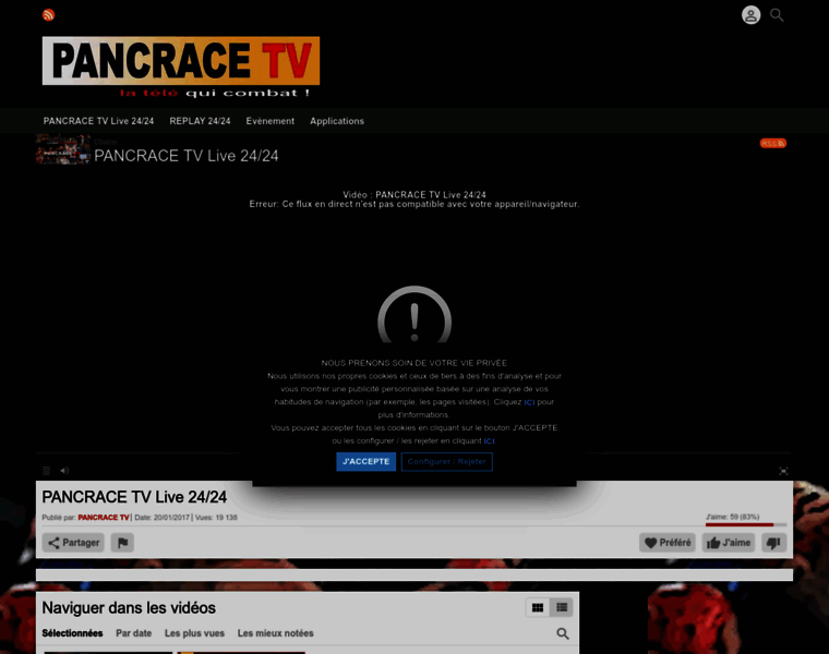 Pancrace.tv thumbnail