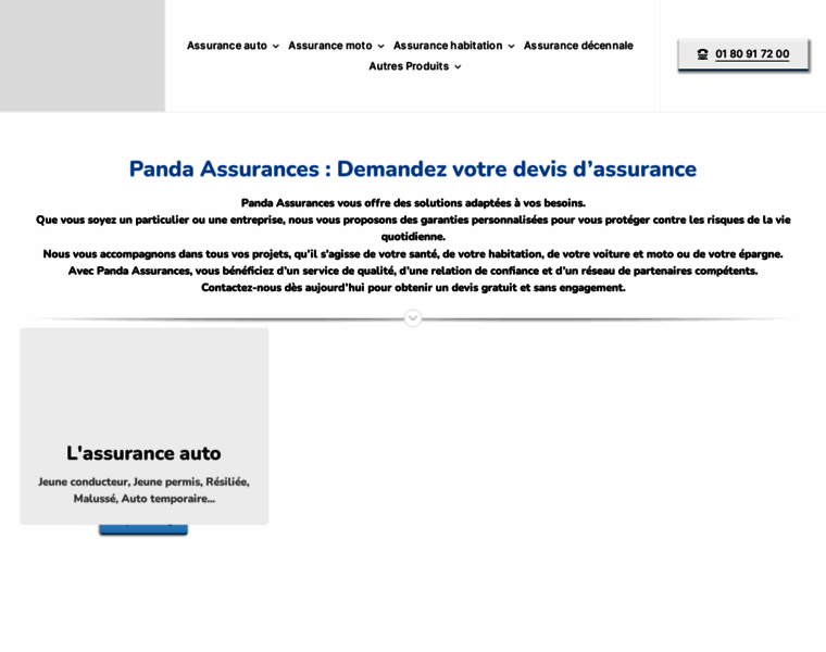 Panda-assurances.fr thumbnail