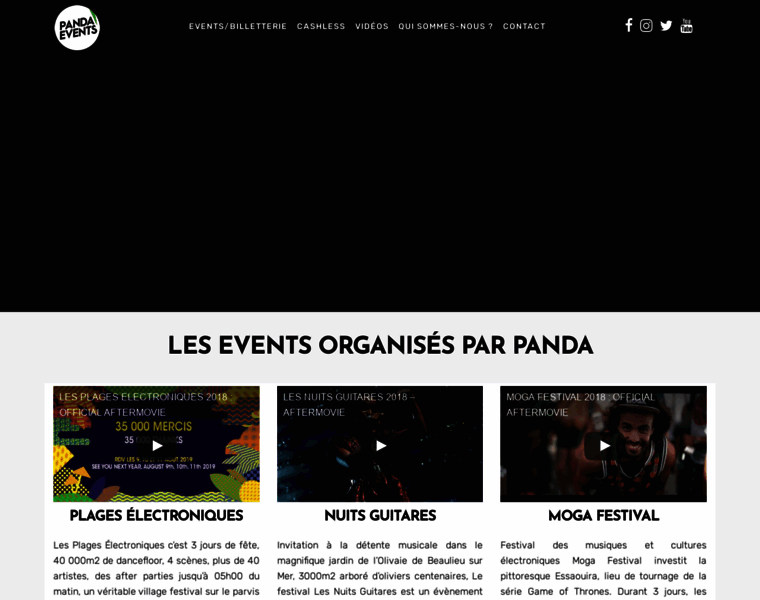 Panda-events.com thumbnail