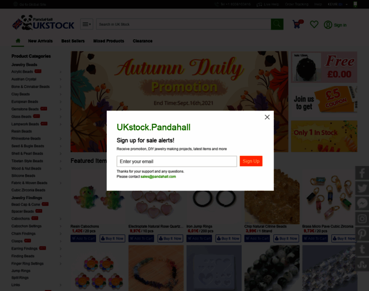 Pandahall.co.uk thumbnail Pandahall.co.uk thumbnail