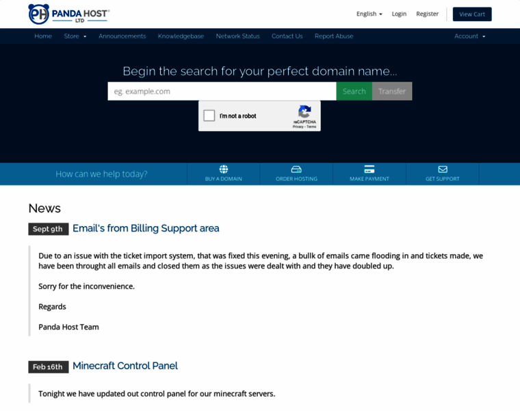 Pandahost.co.uk thumbnail Pandahost.co.uk thumbnail