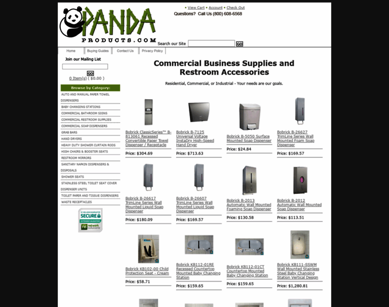 Pandaproducts.com thumbnail