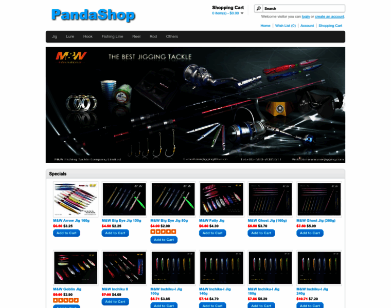 Pandashop.com thumbnail