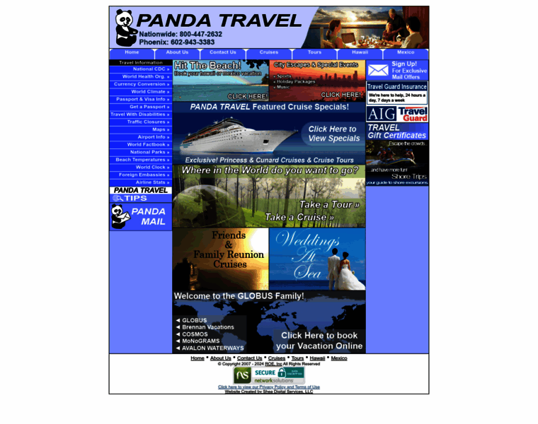 Pandatravel.com thumbnail