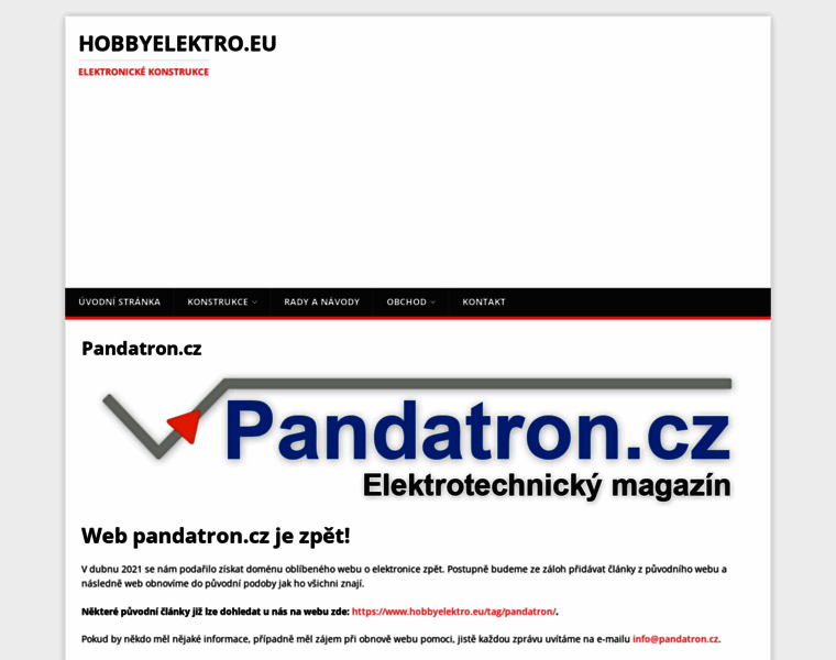 Pandatron.cz thumbnail