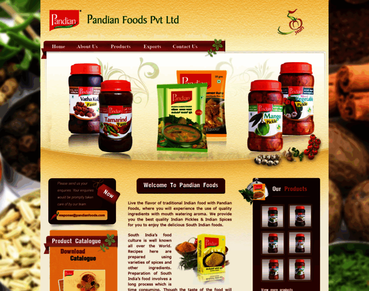 Pandianfoods.com thumbnail