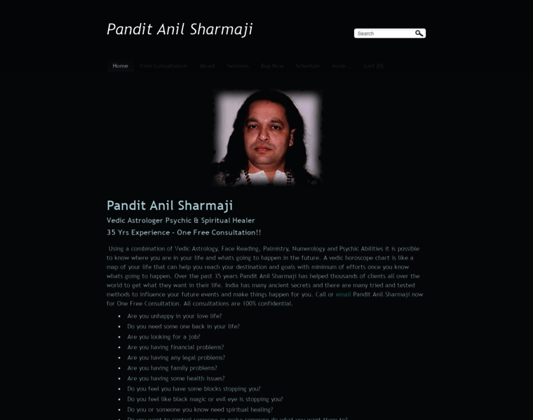 Panditsharma.com thumbnail