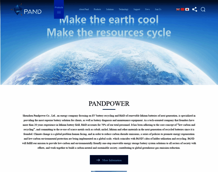 Pandpower.com thumbnail