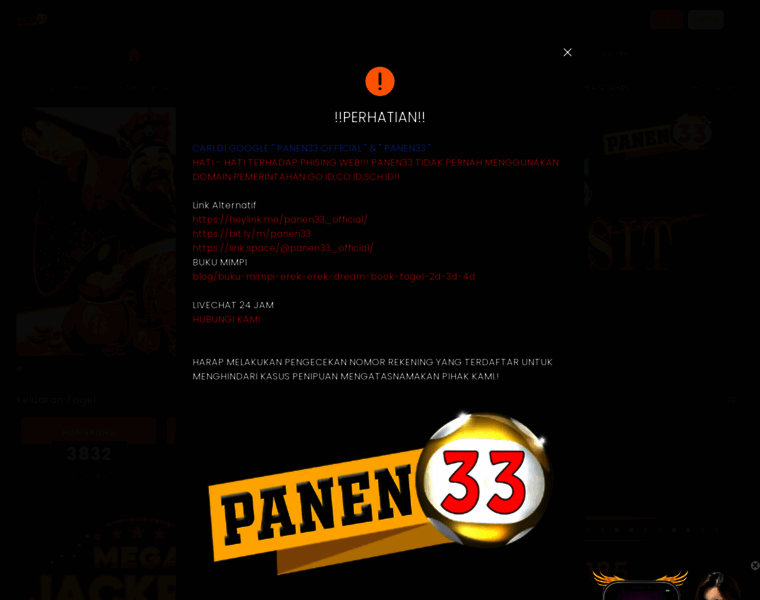 Panen33cakep.online thumbnail