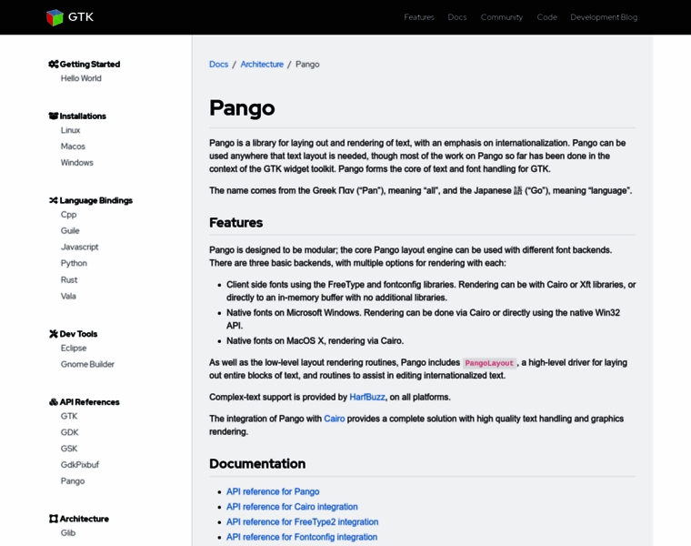 Pango.org thumbnail Pango.org thumbnail