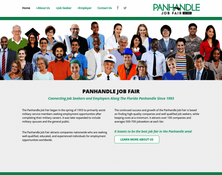 Panhandlejobfair.com thumbnail