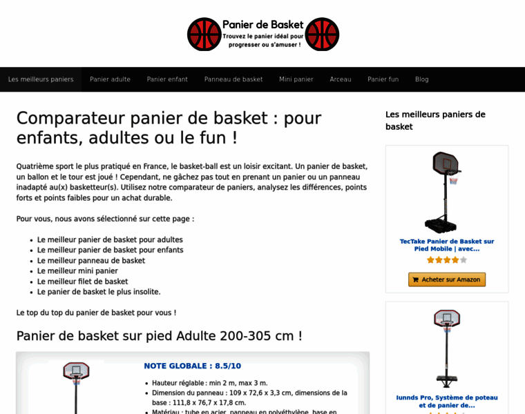 Panier-de-basket.fr thumbnail