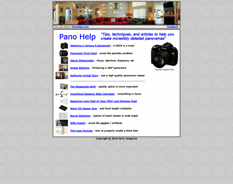 Panohelp.com thumbnail