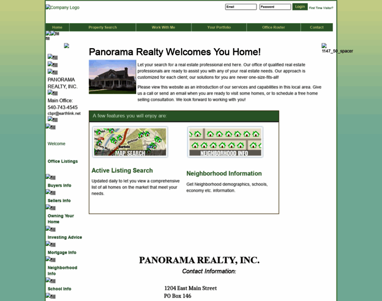 Panoramarealtyinc.com thumbnail
