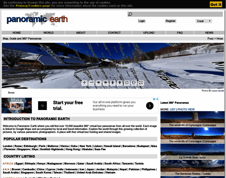 Panoramicearth.com thumbnail Panoramicearth.com thumbnail