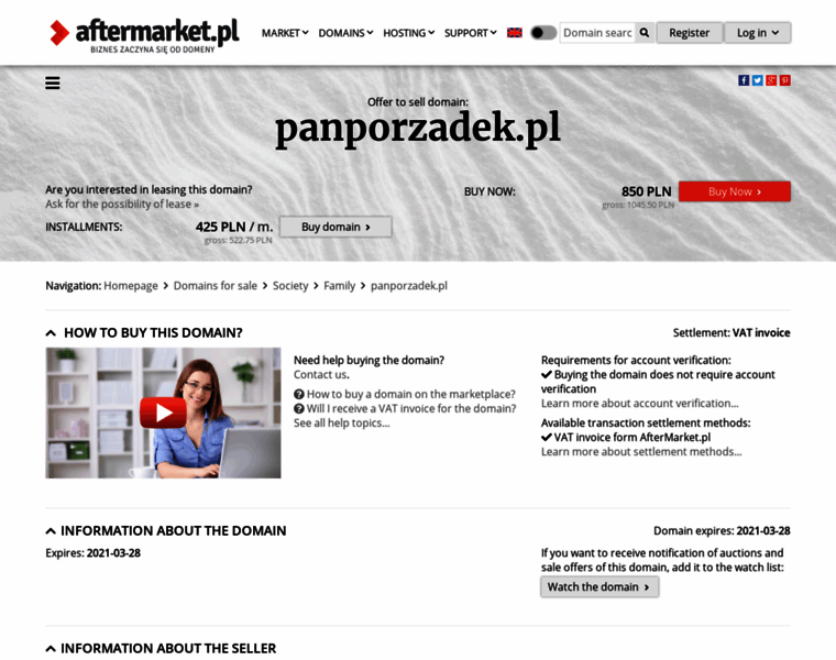Panporzadek.pl thumbnail
