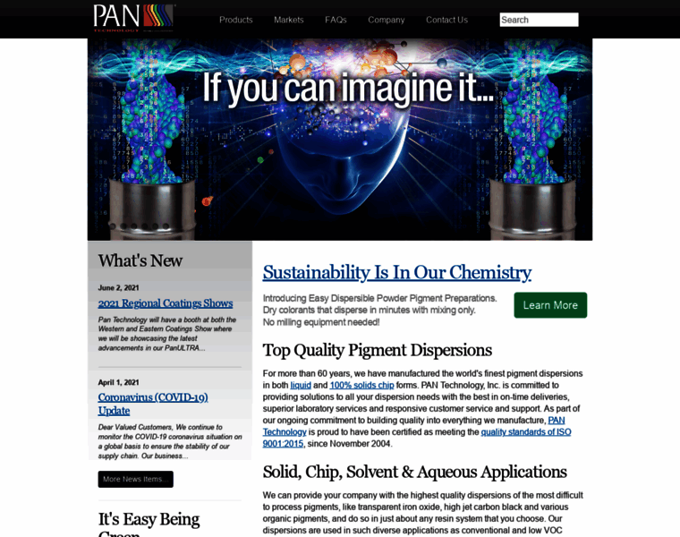 Pantechnology.com thumbnail