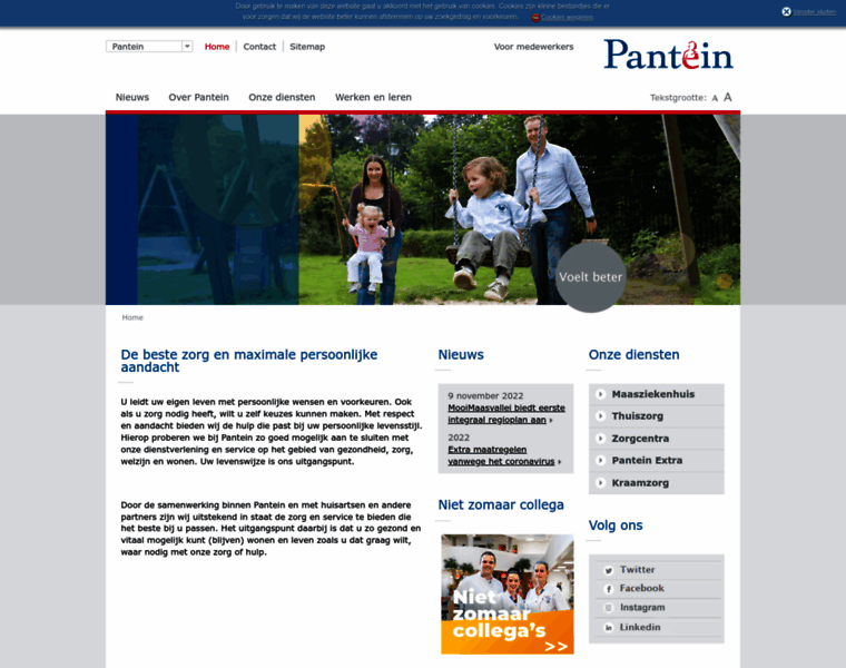 Pantein.nl thumbnail